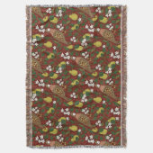 William Morris Christmas Decke (Vorderseite Vertikal)