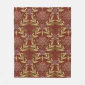 William Morris Christmas Fleecedecke (Vorderseite)