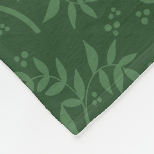 William Morris Christmas Fleecedecke (Ecke)