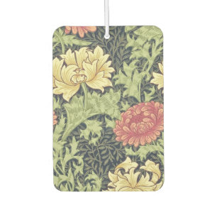 William Morris Chrysanthema Vintag Floral Art Autolufterfrischer