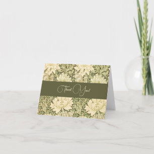 William Morris Chrysantheme Dankeskarte