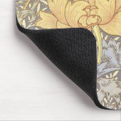 William Morris Chrysantheme Hübsche Blume Mousepad (Ecke)