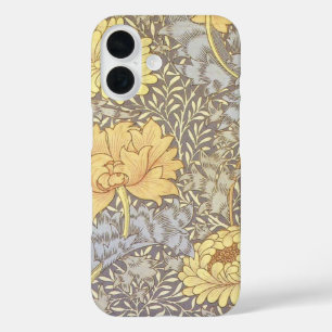 William Morris Chrysantheme-Mums Blumen iPhone 16 Hülle