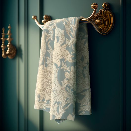 William Morris Chrysanthemen-Muster Badhandtuch Set