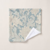William Morris Chrysanthemen-Muster Badhandtuch Set (Waschlappen)