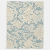 William Morris Chrysanthemen-Muster Fleecedecke (Vorderseite)