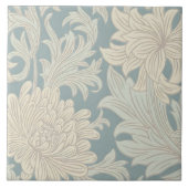 William Morris Chrysanthemen-Muster Fliese (Vorderseite)