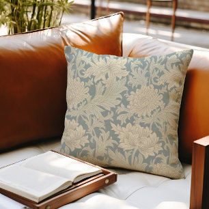 William Morris Chrysanthemen-Muster Kissen