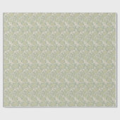 William Morris Chrysanthemen-Muster-Wrap-Papier Geschenkpapier (Flach)