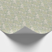 William Morris Chrysanthemen-Muster-Wrap-Papier Geschenkpapier (Ecke)