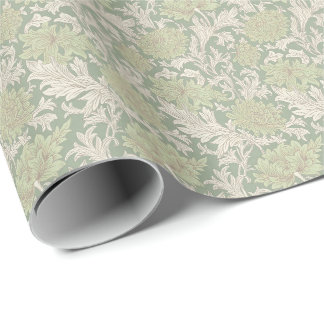 William Morris Chrysanthemen-Muster-Wrap-Papier Geschenkpapier