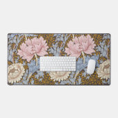 William Morris Chrysanthemum Blume Pattern Schreibtischunterlage (Tastatur & Maus)