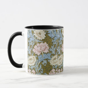 William Morris Chrysanthemum Blumengestaltung Foli Tasse