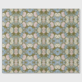 William Morris Chrysanthemum Floral Pattern Folia Geschenkpapier (Flach)