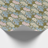 William Morris Chrysanthemum Floral Pattern Folia Geschenkpapier (Ecke)