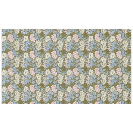 William Morris Chrysanthemum Floral Pattern Folia Tischdecke (Vorderseite (Horizontal))
