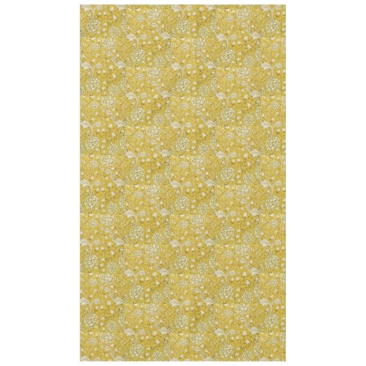 William Morris Chrysanthemum Floral Pattern Foliag Tischdecke (Vorderseite)