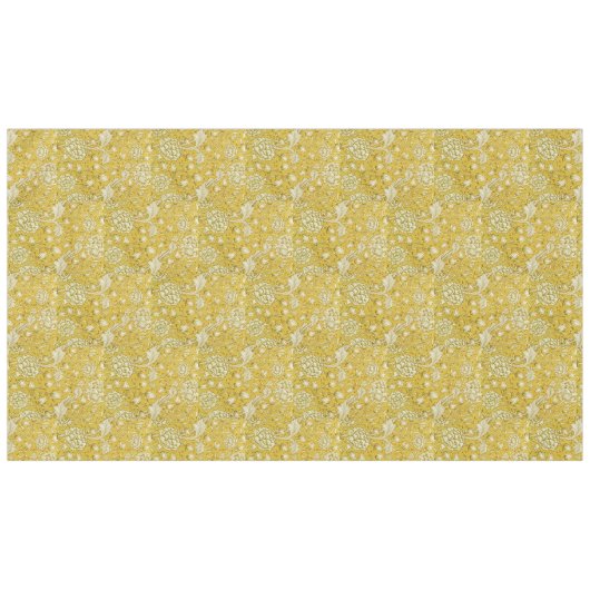 William Morris Chrysanthemum Floral Pattern Foliag Tischdecke (Vorderseite (Horizontal))