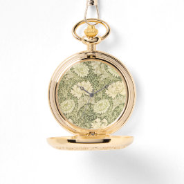 William Morris Chrysanthemum Golden Watch Armbanduhr