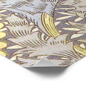 William Morris Chrysanthemum Hübsche Blume Poster (Ecke)