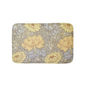 William Morris Chrysanthemum Mum Blume Badematte (Vorderseite)