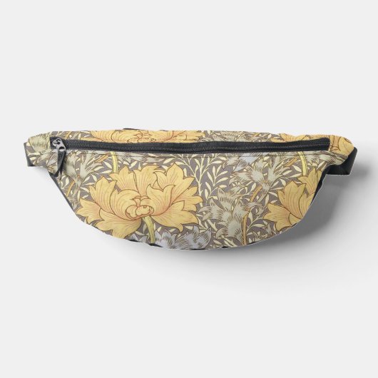 William Morris Chrysanthemum Mum Blume Bauchtasche (Ablage )