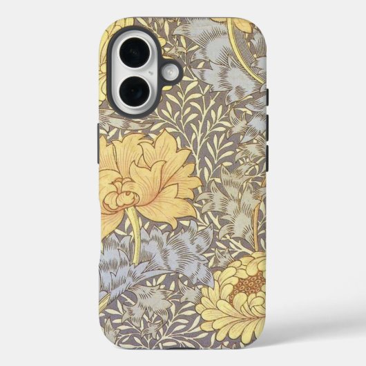 William Morris Chrysanthemum Mum Blume Case-Mate iPhone Hülle (Rückseite)