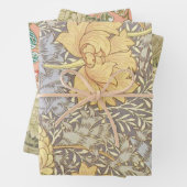 William Morris Chrysanthemum Mum Blume Geschenkpapier Set (Beispiel)