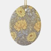 William Morris Chrysanthemum Mum Blume Keramik Ornament (Rechts)