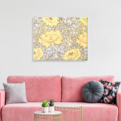 William Morris Chrysanthemum Mum Blume Leinwanddruck (Insitu (Wohnzimmer))