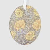 William Morris Chrysanthemum Mum Blume Ornament (Vorderseite)