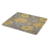William Morris Chrysanthemum Mum Blume Schneidebrett (Ecke)