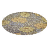 William Morris Chrysanthemum Mum Blume Schneidebrett (Ecke)