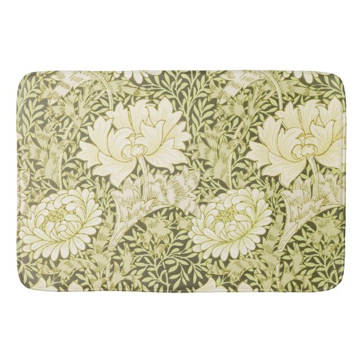 William Morris Chrysanthemum Muster Badematte (Vorderseite)