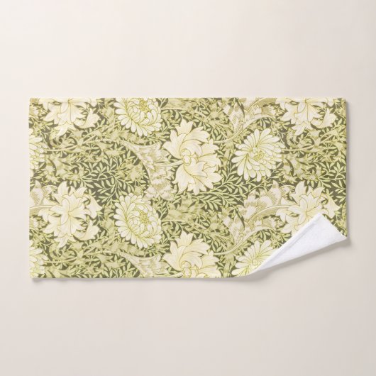 William Morris Chrysanthemum Muster Badhandtuch Set (Handtuch)
