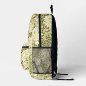William Morris Chrysanthemum Muster Bedruckter Rucksack (Rechts)