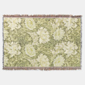 William Morris Chrysanthemum Muster Decke (Vorderseite)