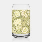 William Morris Chrysanthemum Muster Dosenglas (Links)