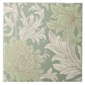 William Morris Chrysanthemum-Muster Keramikfliese (Vorderseite)