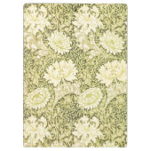 William Morris Chrysanthemum Muster Klemmbrett (Rückseite)
