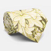 William Morris Chrysanthemum Muster Krawatte (Gerollt)