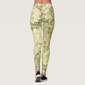 William Morris Chrysanthemum Muster Leggings (Rückseite)