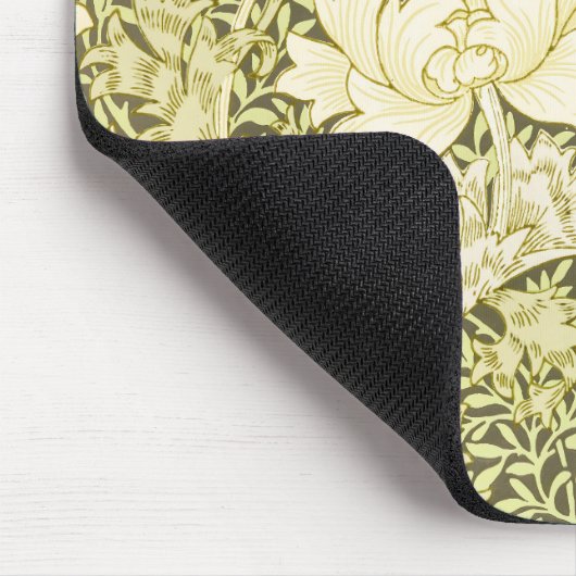William Morris Chrysanthemum Muster Mousepad (Ecke)