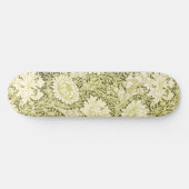 William Morris Chrysanthemum Muster Skateboard (Horizontal)