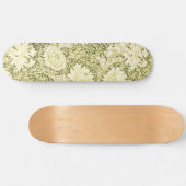 William Morris Chrysanthemum Muster Skateboard (Horizontal)