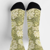 William Morris Chrysanthemum Muster Socken (Oben)