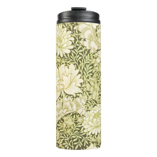 William Morris Chrysanthemum Muster Thermosbecher (Vorderseite)