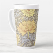 William Morris Chrysanthemum-Mutter-Blumen Milchtasse (Linke Ecke)