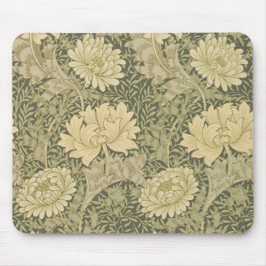 William Morris Chrysanthemum-Mutter Mousepad (Vorne)