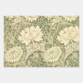 William Morris Chrysanthemum Packpapier Geschenkpapier Set (Vorderseite 3)